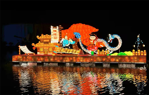 泉城欧乐堡度假区灯会