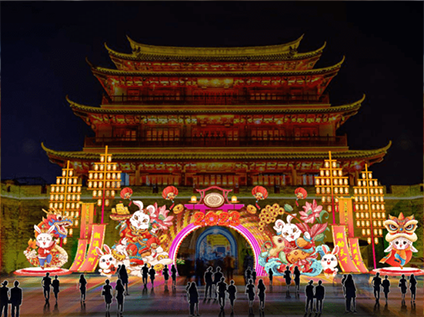 2023年潮州古城花灯灯展