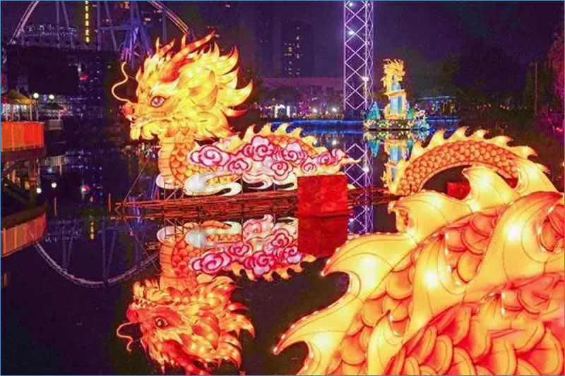 2024武汉东湖龙年灯会