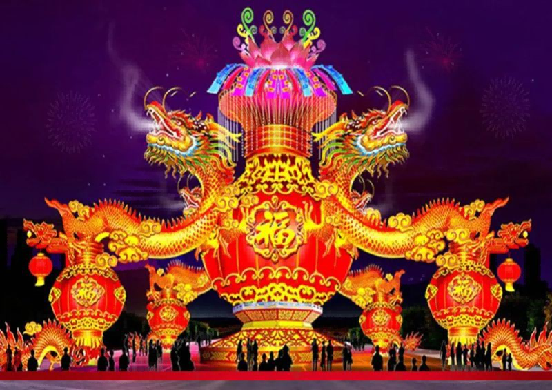 2024南江县玉湖首届迎春灯会